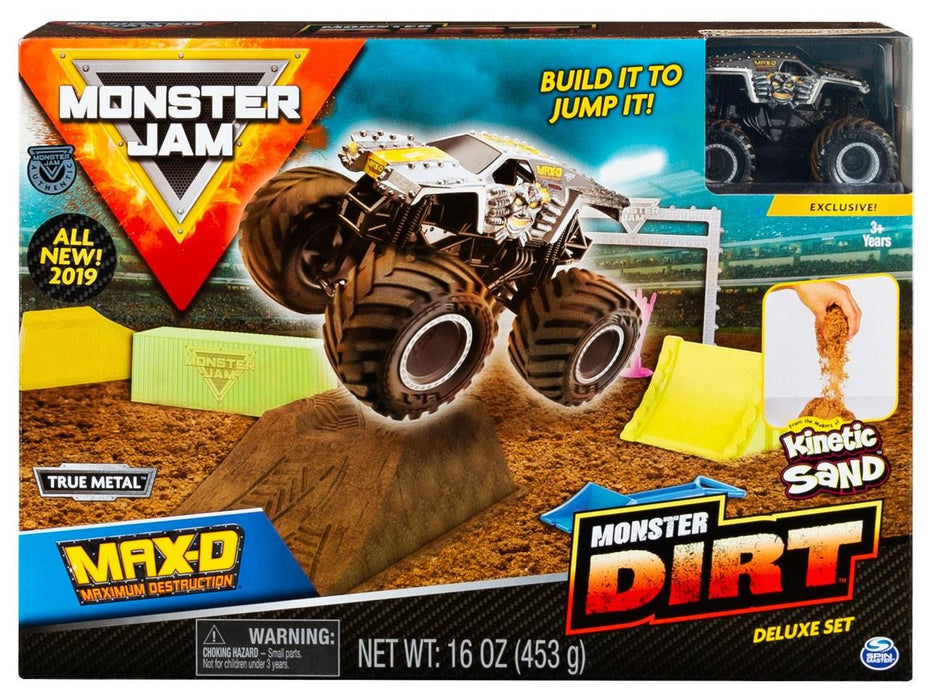Monster Jam Monster Dirt Deluxe Set - Max-D