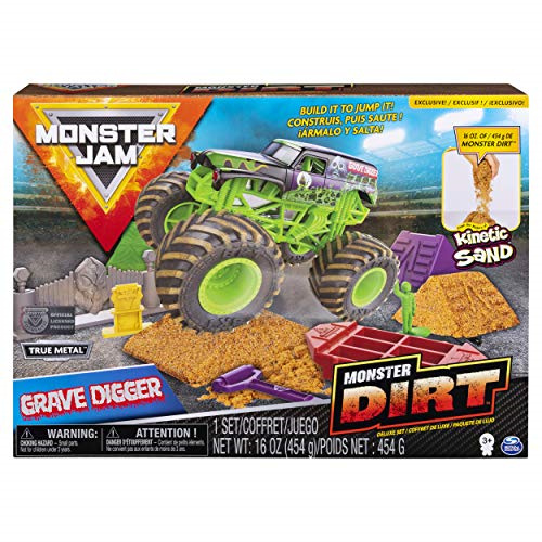 Monster Jam Monster Dirt Grave Digger Deluxe Set