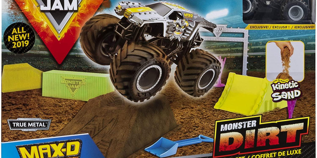 Max D Kinetic Sand Monster Jam Monster Jam Monster Dirt Max-D