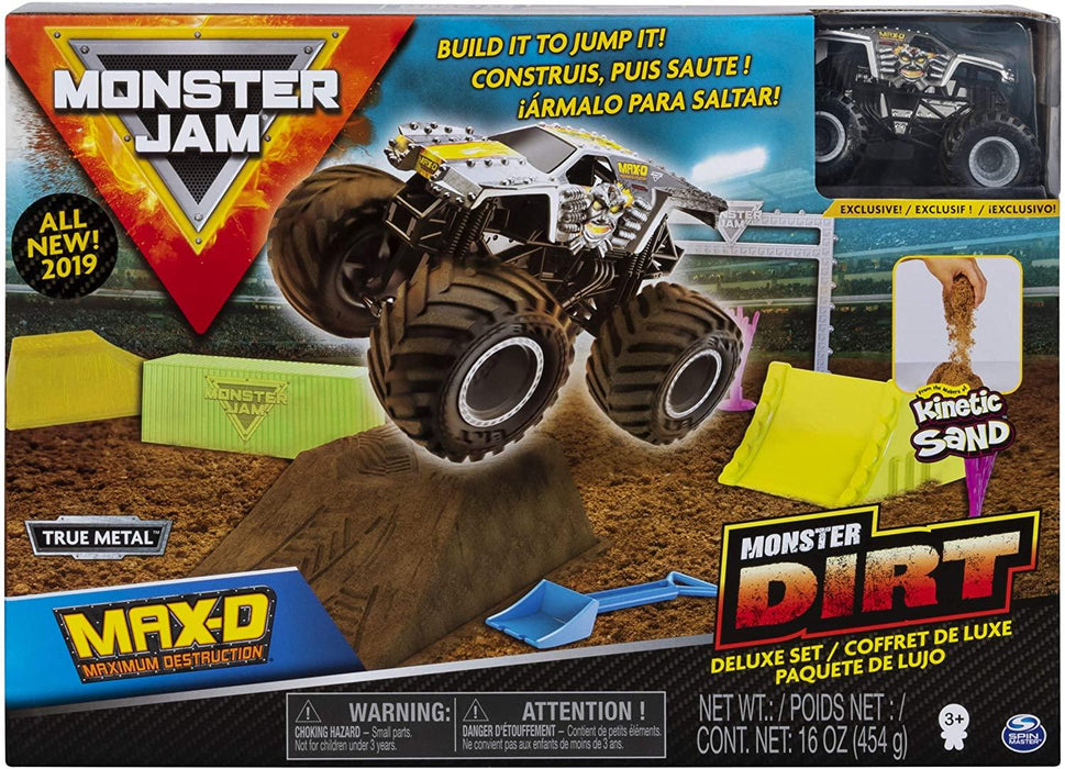 Monster Jam Monster Dirt Max-D Deluxe Set