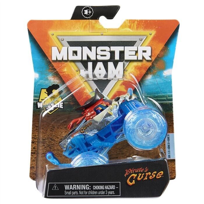 Monster Jam Pirate's Curse Truck with Wheelie Bar