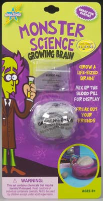Monster Science Growing Brain