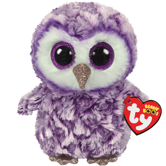 Moonlight Owl Purple Regular Plush