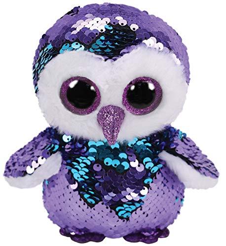 Moonlight Purple Sequin Owl