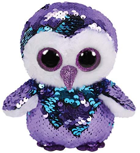Moonlight Purple Sequin Owl med
