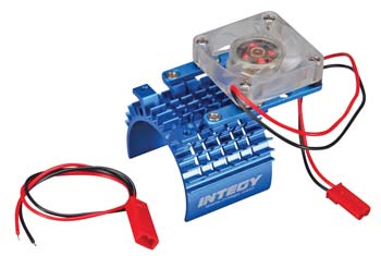 Motor Heatsink and Cooling Fan