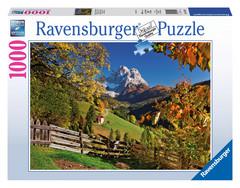 Mountains in Autumn Puzzle