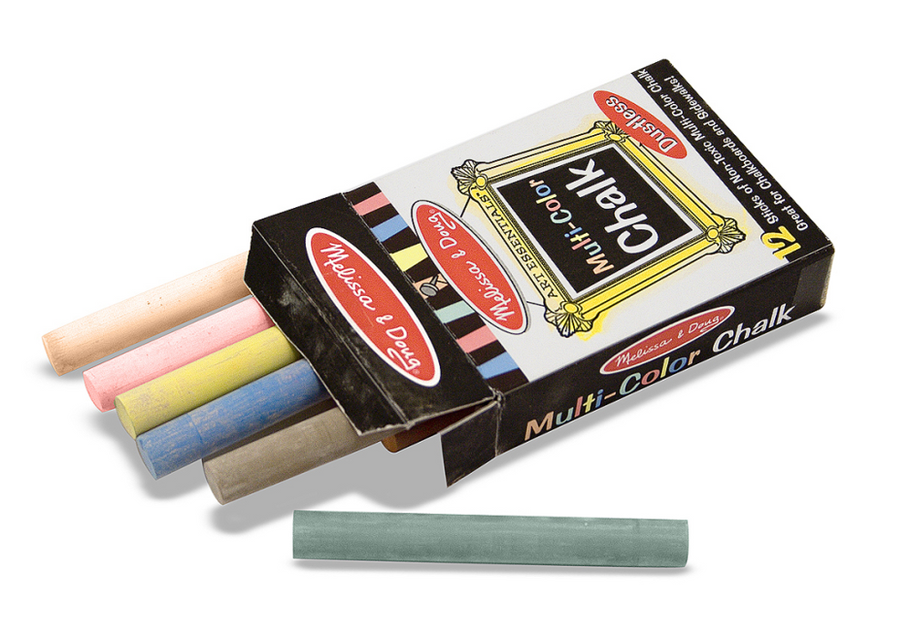 Multi-Colored Chalk (12 pc)