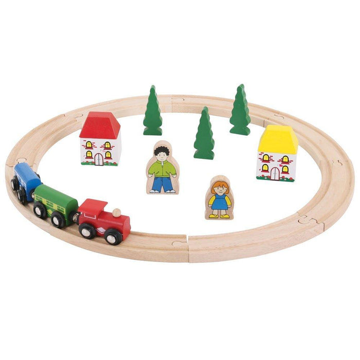 My First Train Set -Wooden Railway