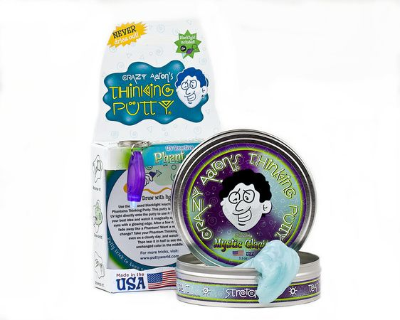 Mystic Glacier - UV Reactive Phantoms - Thinking Putty