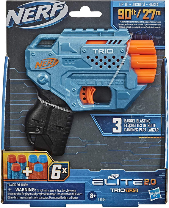NERF Elite 2.0 Trio TD-3 Blaster