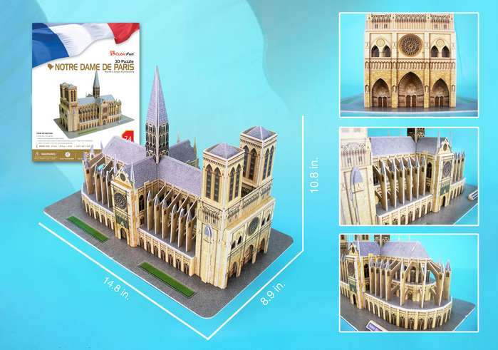NOTRE DAME 3D PUZZLE