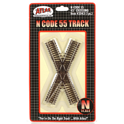 N Code 55 45 Degree Crossing