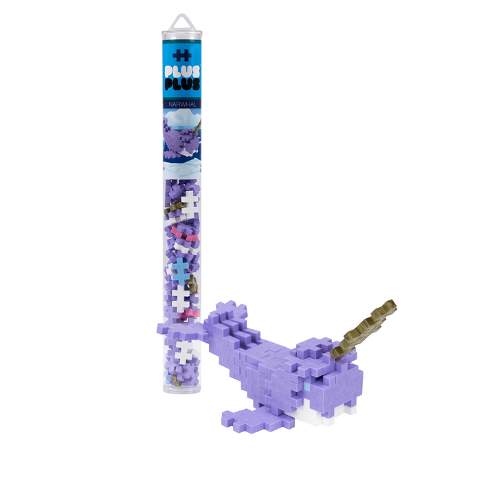 Plus-Plus Tube - Narwhal
