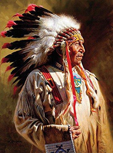 Native Portraits Profile of a Chief 1000Pc Puzzle