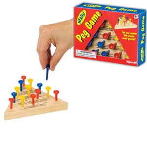 Neato Wooden Peg Game