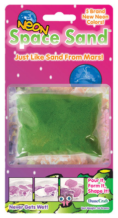 Neon Space Sand Card