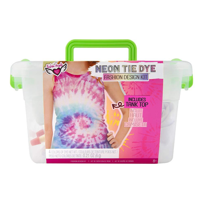 Neon Tie Dye Tank Top Design Keeper Crate