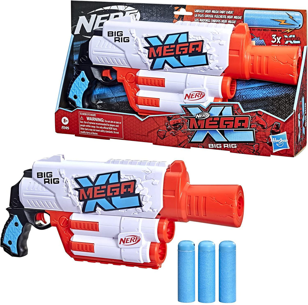 ナーフ Mega XL ビックリグ Big Rig ＆ ダーツホルダー セット Nerf: MEGA XL Big Rig — Adventure Hobbies & Toys