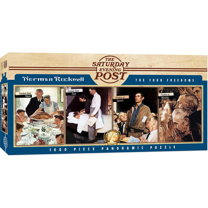 Norman Rockwell The Four Freedoms 1000pc Puzzle
