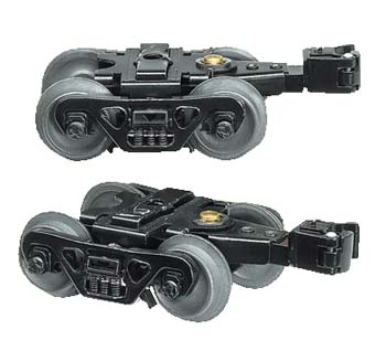 O Die-Cast Sprung Trucks w/Rotating bearing caps