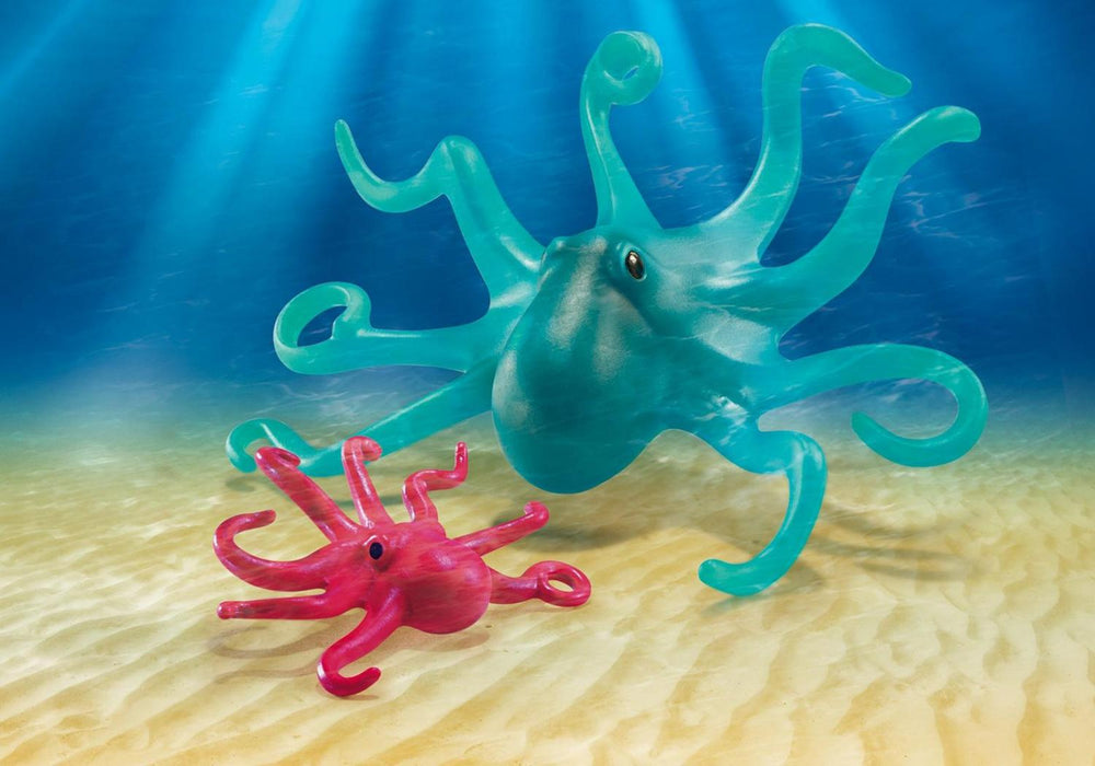 Octopus with Baby