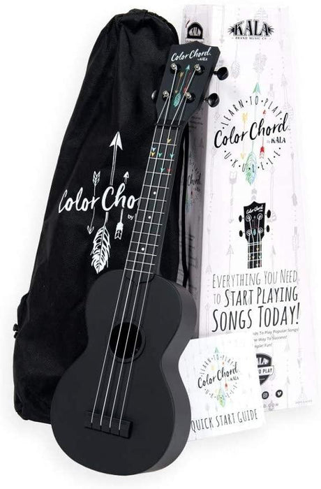 Official Kala Learn To Play Color Chord Ukulele