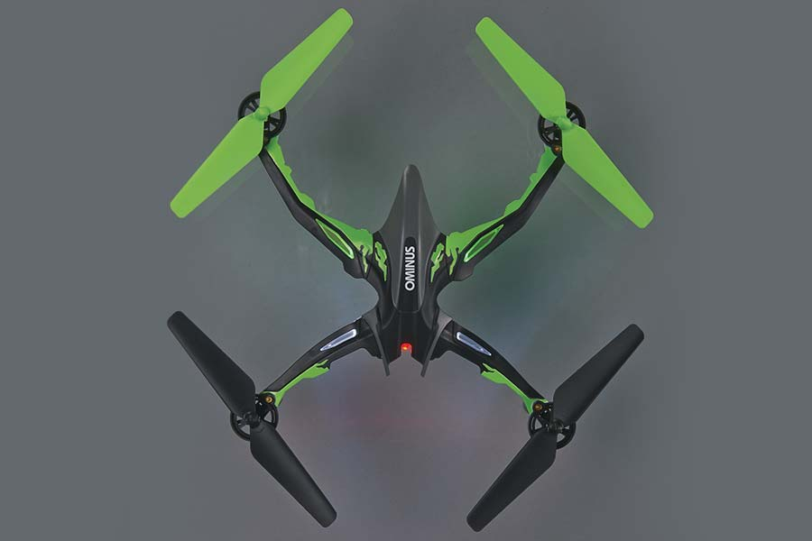 Ominus UAV Quadcopter RTF - Green