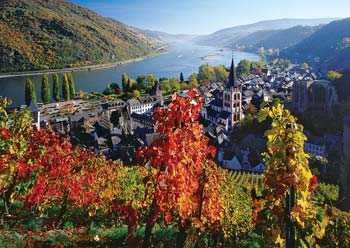 On The River Rhine 1000pcs