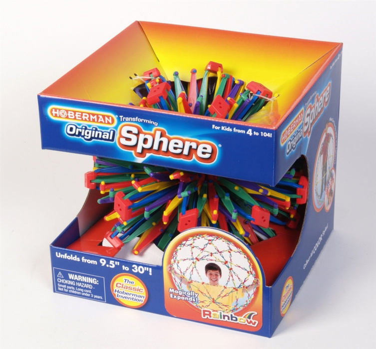 Original Hoberman Sphere - Rainbow