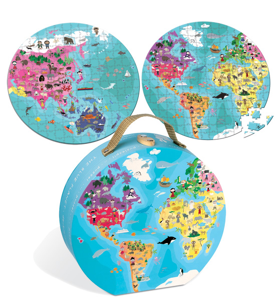 Our Blue Planet 208pc Puzzle Double-Sided