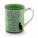 Our Name Is Mud Mug - Real Men Cats