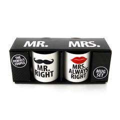 Our Name Is Mud Mug - Set Mr Mrs