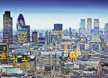 Over Roofs London 1000 Pcs