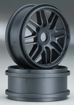 PD1981-B Wheel Multi-Spoke 1/8 Black EB-4 S3/G3