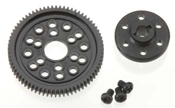 PD7835 Spur Gear/Drive Cup 72T TA-M/TA-ES/TA-ED
