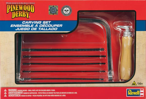 PINEWOOD DERBY CARVING SET