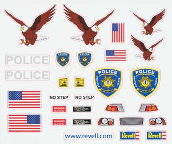 PINEWOOD DERBY PEEL/STICK DECALS