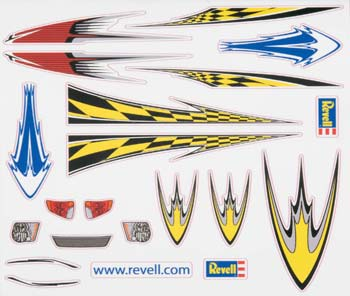 PINEWOOD DERBY PEEL/STICK DECA