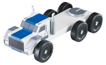 PINEWOOD DERBY SEMITRUCK RACER