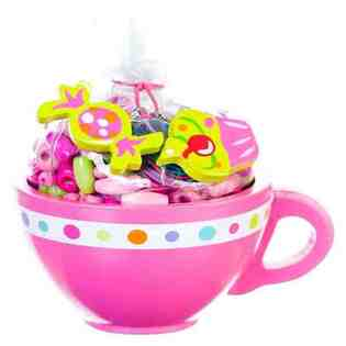 PINK SUGAR CUP BEAD JEWELRY