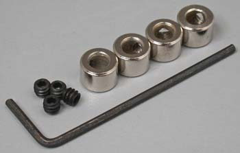 PLATED WHEEL COLLAR 5/32" (4)