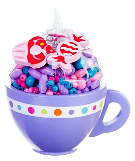 PURPLE BEAD CUP