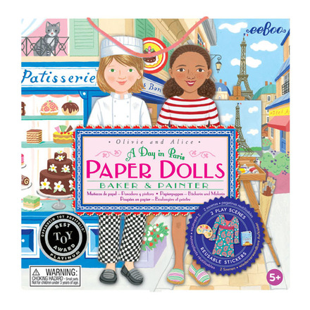 Paper Dolls Baker & Painter