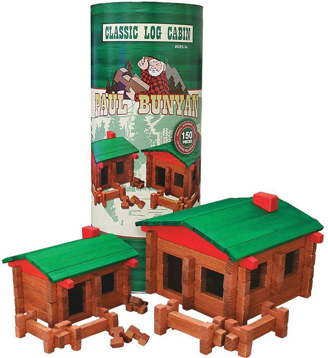 Paul Bunyan 150 pc. Deluxe Log Building Set