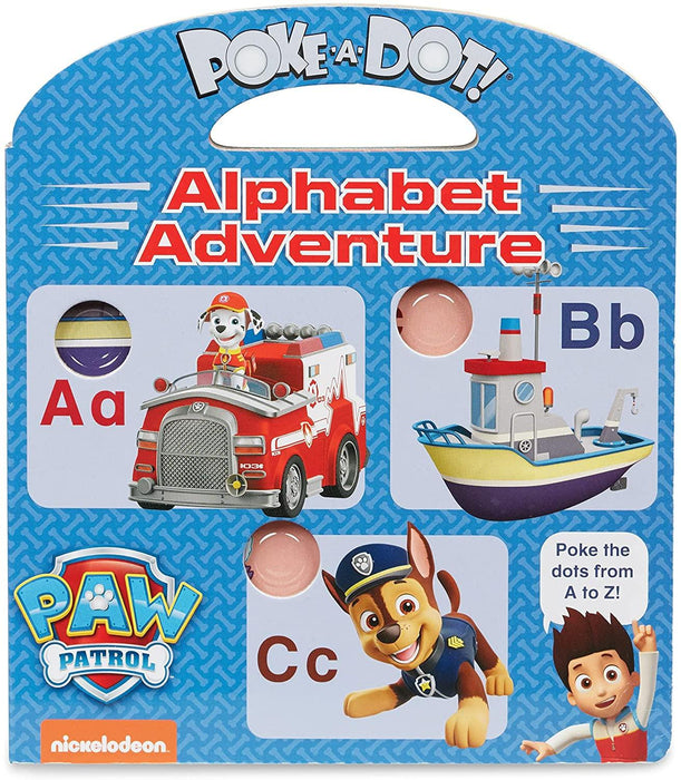 Paw Patrol-Poke A Dot Alphabet Adventure Book