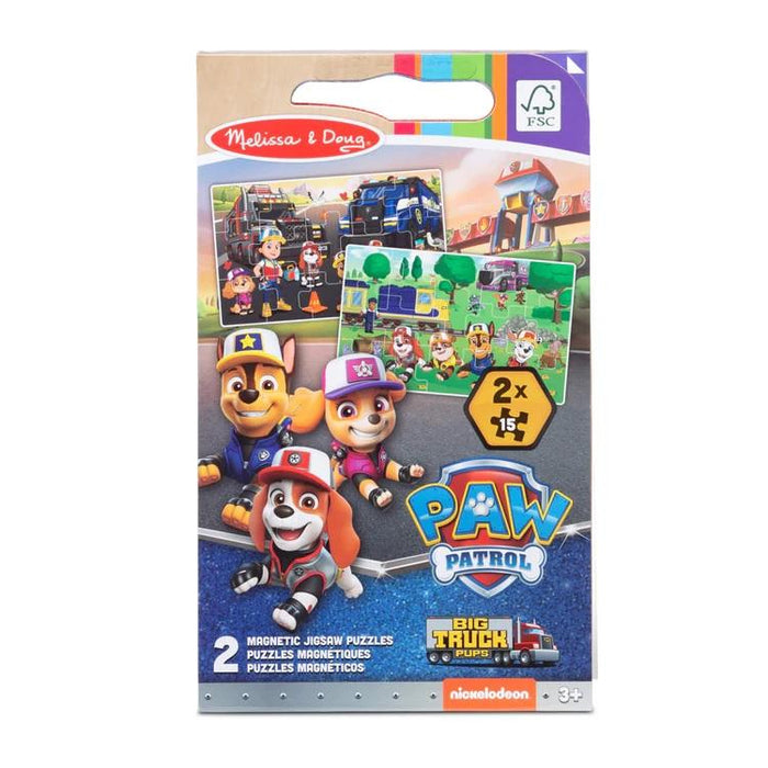 Paw Patrol Magnetic Take-Along Jigsaw Puzzles - Big Truck Pups