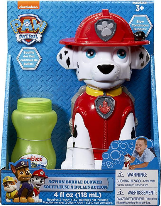Paw Patrol Marshall Action Bubble Blower