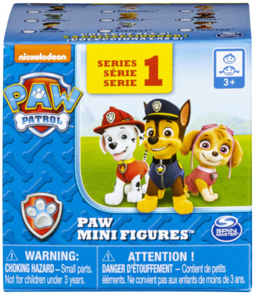 Paw Patrol Mini Figure Series 1 BLIND BOX