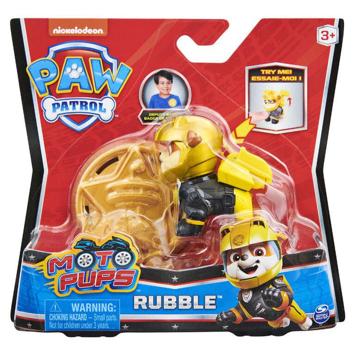 Paw Patrol Rubble Hero Pup Motorcycle